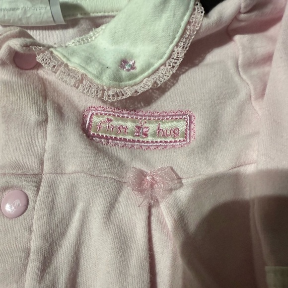 Vintage Rene Rofe Baby Pink Nightgown Pajamas - Picture 3 of 4